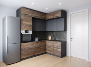 Кухонный гарнитур угловой Трансильвания 2200*1700 мм (Стол. 38 мм) в Екатеринбурге - ok-mebel.com | фото