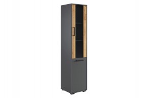 ЛАЙТ 2 Стеллаж (графит) в Екатеринбурге - ok-mebel.com | фото