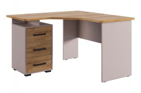 ЛАЙТ 2 Стол компьютерный угловой (1200) Кашемир/Дуб Крафт Золотой в Екатеринбурге - ok-mebel.com | фото