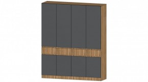 ЛЕНОРА Шкаф 4х створчатый (графит) в Екатеринбурге - ok-mebel.com | фото