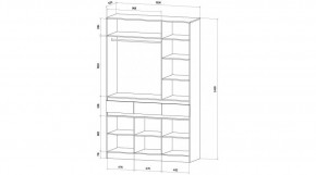 ЛЕНОРА Спальный гарнитур (модульный) кашемир в Екатеринбурге - ok-mebel.com | фото 9