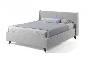 ЛОРЕН Кровать с ПМ 1600 (светло-серый) в Екатеринбурге - ok-mebel.com | фото