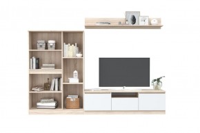 ЛОРИ Гостиная (дуб сонома светлый/белый) в Екатеринбурге - ok-mebel.com | фото 2