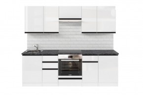 ЛОТОС Кухонный гарнитур Базис (2400 мм) в Екатеринбурге - ok-mebel.com | фото 3