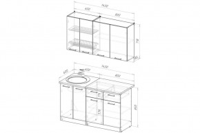 ЛОТОС Кухонный гарнитур Макси 2 (1800 мм) в Екатеринбурге - ok-mebel.com | фото 2