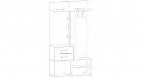 МАРИЯ Прихожая (анкор светлый) в Екатеринбурге - ok-mebel.com | фото 2