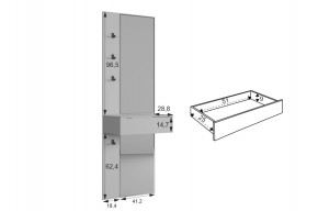 МЕБЕЛЬСОН К32 Прихожая в Екатеринбурге - ok-mebel.com | фото 15