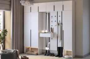 МЕБЕЛЬСОН К32 Прихожая (белое дерево) в Екатеринбурге - ok-mebel.com | фото