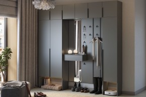 МЕБЕЛЬСОН К32 Прихожая (графит) в Екатеринбурге - ok-mebel.com | фото