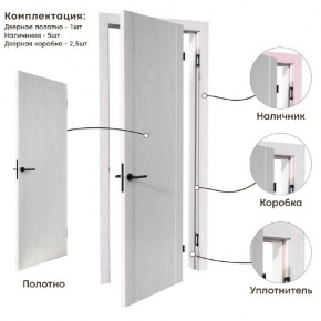 Межкомнатная дверь Bolivar Каньон браун (комплект) в Екатеринбурге - ok-mebel.com | фото 4