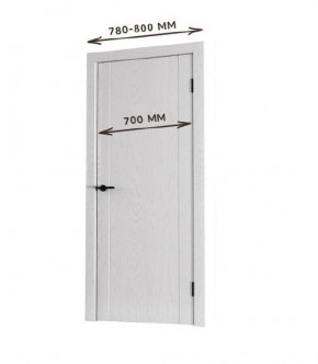 Межкомнатная дверь Bolivar Каньон браун (комплект) 700 в Екатеринбурге - ok-mebel.com | фото