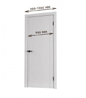 Межкомнатная дверь Bolivar Каньон браун (комплект) 900 в Екатеринбурге - ok-mebel.com | фото