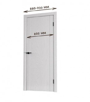 Межкомнатная дверь Bolivar Роялвуд белый (комплект) 800 в Екатеринбурге - ok-mebel.com | фото