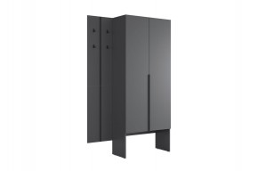 МЕРСИ Прихожая (модульная) графит в Екатеринбурге - ok-mebel.com | фото 6