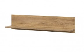 МИЛАН Полка навесная (Дуб Золотой) в Екатеринбурге - ok-mebel.com | фото