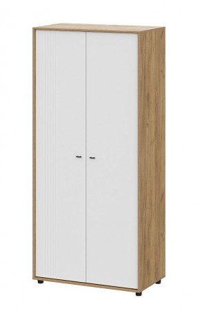 МИЛАН Шкаф двухстворчатый (Белый матовый) в Екатеринбурге - ok-mebel.com | фото