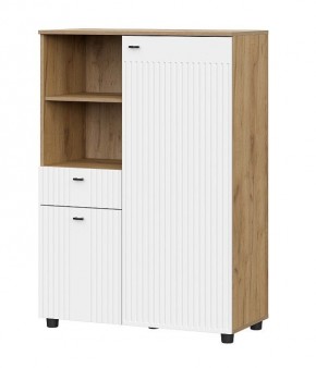 МИЛАН Спальня (Дуб Золотой/Белый матовый) в Екатеринбурге - ok-mebel.com | фото 27