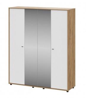 МИЛАН Спальня (Дуб Золотой/Белый матовый) в Екатеринбурге - ok-mebel.com | фото 41