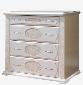 Модульная спальня Прованс-2 (Бежевый/Текстура белая платиной золото) в Екатеринбурге - ok-mebel.com | фото 2