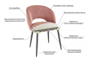 МОЛИ Набор стульев (2 шт) в Екатеринбурге - ok-mebel.com | фото 3