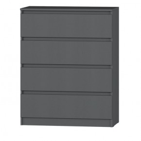 МС "Хилтон" Комод №1 800 (4 ящ.) графит в Екатеринбурге - ok-mebel.com | фото 2