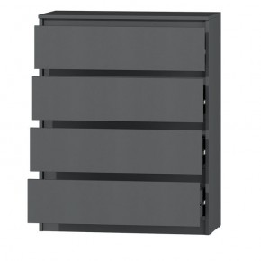 МС "Хилтон" Комод №1 800 (4 ящ.) графит в Екатеринбурге - ok-mebel.com | фото 3