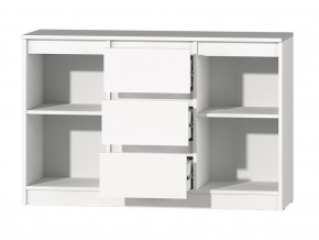 МС "Хилтон" Комод №4 1200 (белый текстурный) в Екатеринбурге - ok-mebel.com | фото 3