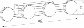 Накладной светильник Eurosvet Tapioca 90332/4 черный в Екатеринбурге - ok-mebel.com | фото 4