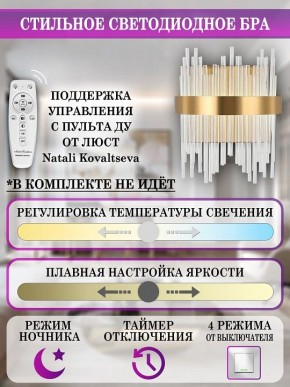 Накладной светильник Natali Kovaltseva LED LAMPS 81118 LED LAMPS 81118/1W в Екатеринбурге - ok-mebel.com | фото 6