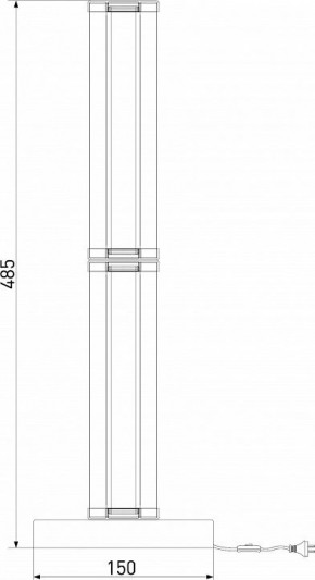 Настольная лампа декоративная Eurosvet Stark 80536/1 латунь в Екатеринбурге - ok-mebel.com | фото 6