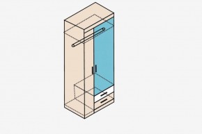 НИКА Н10з Шкаф для одежды в Екатеринбурге - ok-mebel.com | фото 4