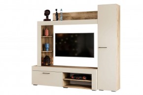 НИКОЛЬ Гостиная (Дуб крафт серый/софт айвори) в Екатеринбурге - ok-mebel.com | фото