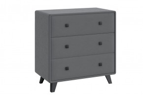 НИКОЛЬ Комод 3 ящика (серый) в Екатеринбурге - ok-mebel.com | фото