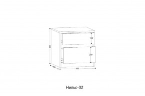НИЛЬС - 32 Тумба в Екатеринбурге - ok-mebel.com | фото 2