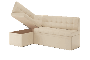 Диван угловой Остин со спальным местом Reex Cream в Екатеринбурге - ok-mebel.com | фото 2