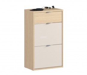 Обувница Афина СБ-3318 (Дуб Винченца/Кашемир серый) в Екатеринбурге - ok-mebel.com | фото 1