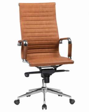 Офисное кресло для руководителей DOBRIN CLARK LMR-101F светло-коричневый №321 в Екатеринбурге - ok-mebel.com | фото 1