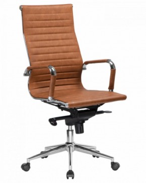 Офисное кресло для руководителей DOBRIN CLARK LMR-101F светло-коричневый №321 в Екатеринбурге - ok-mebel.com | фото 2