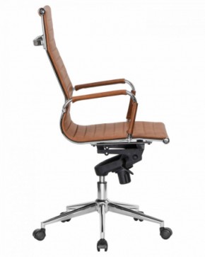 Офисное кресло для руководителей DOBRIN CLARK LMR-101F светло-коричневый №321 в Екатеринбурге - ok-mebel.com | фото 3
