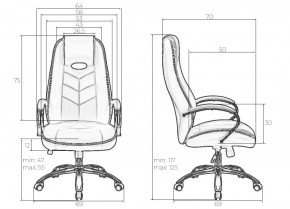 Офисное кресло DOBRIN TOBIAS, черный в Екатеринбурге - ok-mebel.com | фото 8