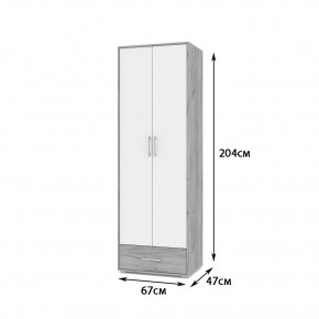 ОЛИВИЯ Детская (модульная) дуб серый/белый в Екатеринбурге - ok-mebel.com | фото 17