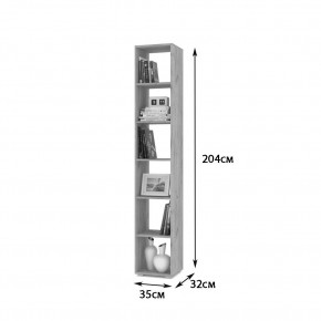 ОЛИВИЯ Детская (модульная) дуб серый/белый в Екатеринбурге - ok-mebel.com | фото 20