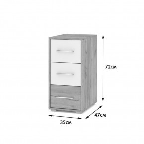 ОЛИВИЯ Детская (модульная) дуб серый/белый в Екатеринбурге - ok-mebel.com | фото 5