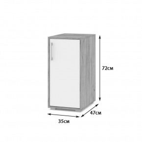 ОЛИВИЯ Детская (модульная) дуб серый/белый в Екатеринбурге - ok-mebel.com | фото 8