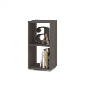 ОЛИВИЯ О52 Стеллаж (анкор темный) в Екатеринбурге - ok-mebel.com | фото