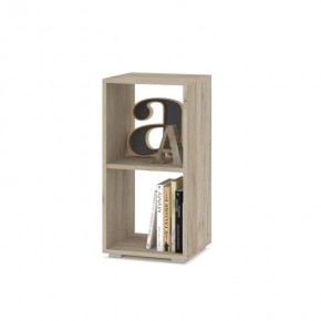 ОЛИВИЯ О52 Стеллаж (дуб крафт серый) в Екатеринбурге - ok-mebel.com | фото