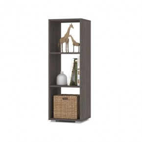 ОЛИВИЯ О53 Стеллаж (анкор темный) в Екатеринбурге - ok-mebel.com | фото