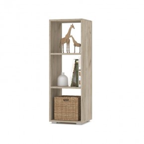 ОЛИВИЯ О53 Стеллаж (дуб крафт серый) в Екатеринбурге - ok-mebel.com | фото