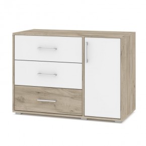 ОЛИВИЯ О63 Комод (дуб серый/белый) в Екатеринбурге - ok-mebel.com | фото