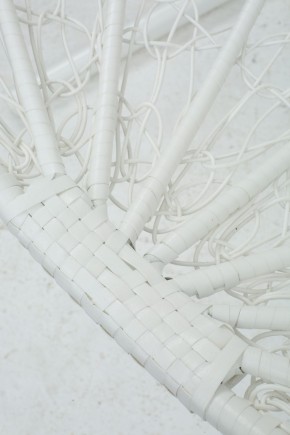 Подвесное кресло-кокон Бароло (белый/белый) в Екатеринбурге - ok-mebel.com | фото 8